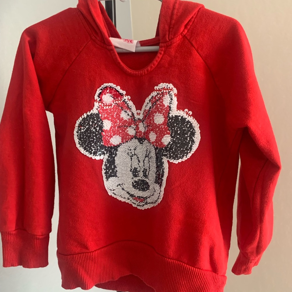 Red Mini Mouse Sweater Size (5)